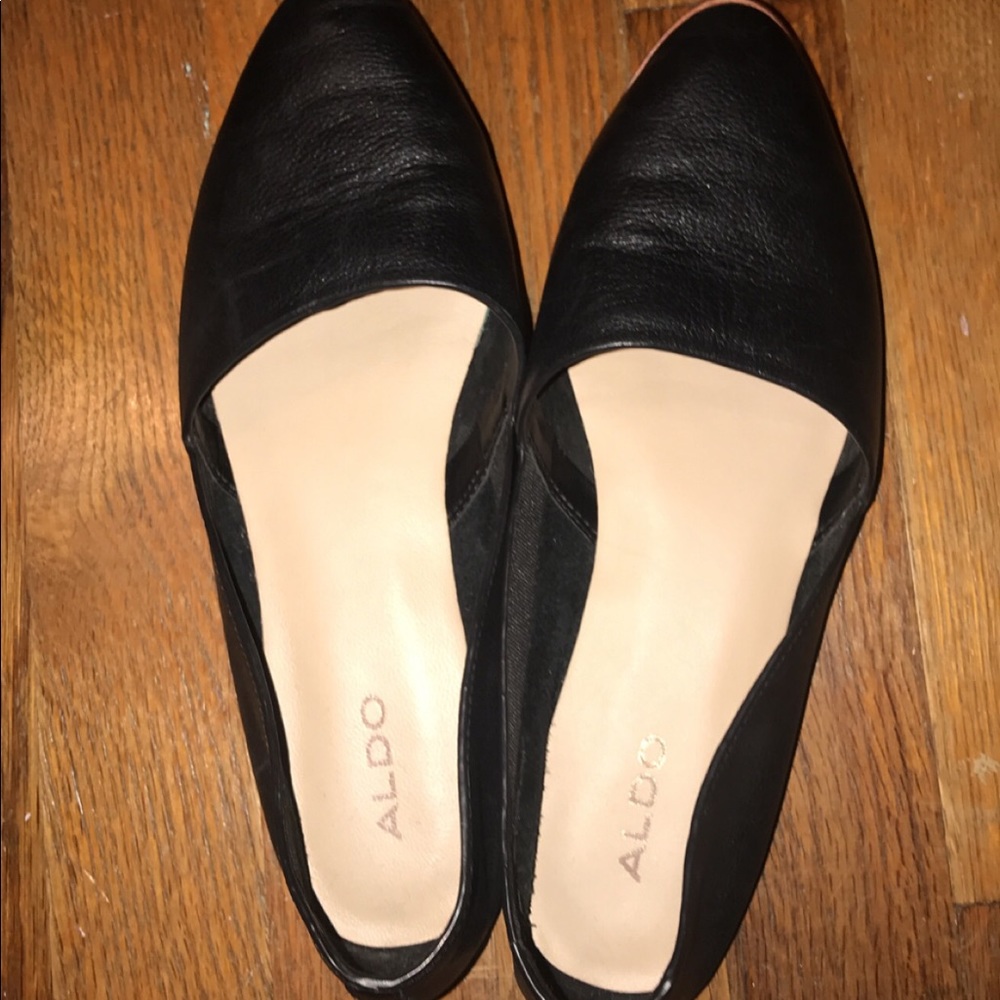 Aldo black flats